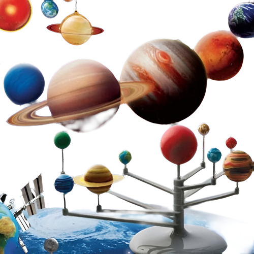Juguetes De Diy Planetario Planetas Sistema Solar Educativo 