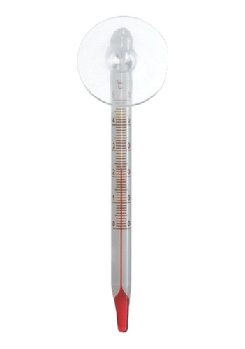 Fluval Nano Termometro De Vidrio Con Chupon Para Acuarios