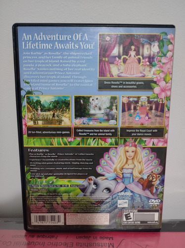 Barbie As The Island Princes Ps2 Original (Usado)