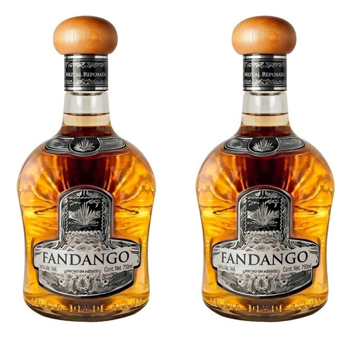 Pack De 2 Mezcal Fandango Reposado 750 Ml