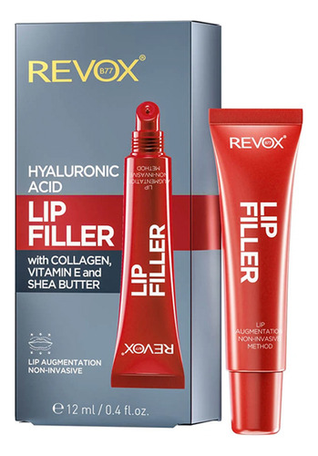 Balsamo Voluminizador Labios Revoxb77 Acido Hialurónico 12ml