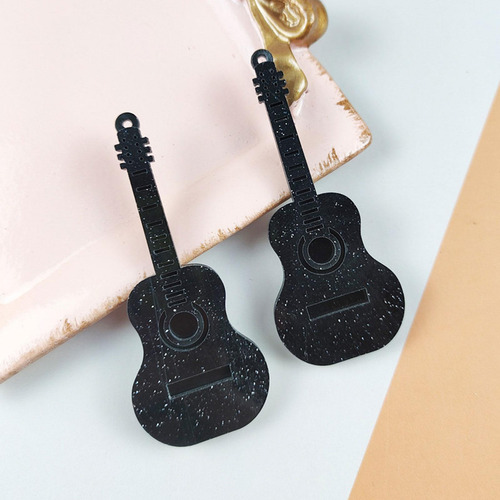 Colgante En Forma De Guitarra, Suministros Creativos Para