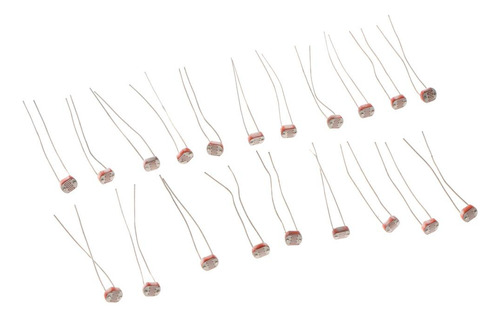 20 Piezas Fotorresistor Ldr 5mm Sensor De Resistencia