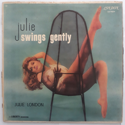 Lp Vinil (vg) Julie London Swings Gently Julie Ed Br 1958 Mo
