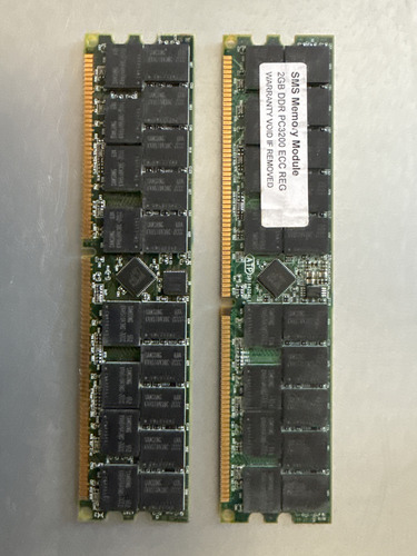 Atp Samsung Ddr Pc3200 Ecc Reg 2gb Verde Servidor (Usado)