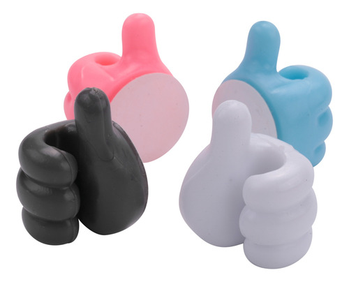 Gancho De Pared De Silicona Para Pulgar, Autoadhesivo, Multi