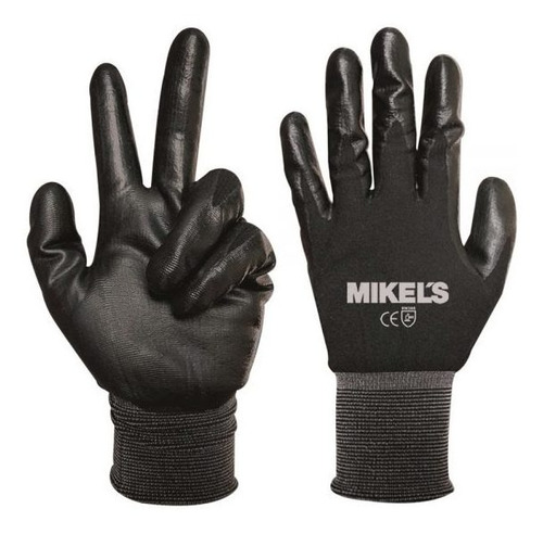 Guantes De Nylon Con Espuma De Nitrilo M Mikels Gen-2m