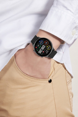 Imagen 5 de 9 de Reloj Inteligente Monitor De Frecuencia Smartwatch Mujer