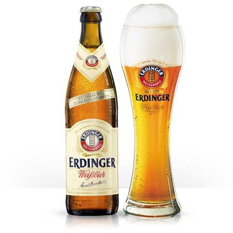 Cerveza Erdinger Rubia Porron 500cc - Importada Alemania 