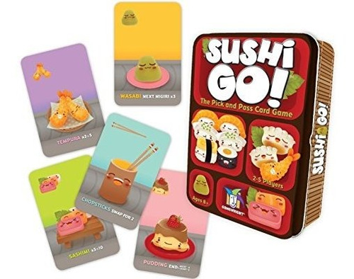 Juego De Cartas Sushi Go! Pick And Pass Sushi
