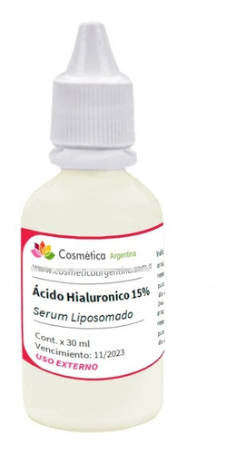 Serum Hialuronico 15% 30 Cc Anti Arruga Apto Radiofrecuencia
