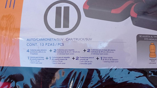 Mazda 3 2020 13 Piezas Cubre Asientos De Tela
