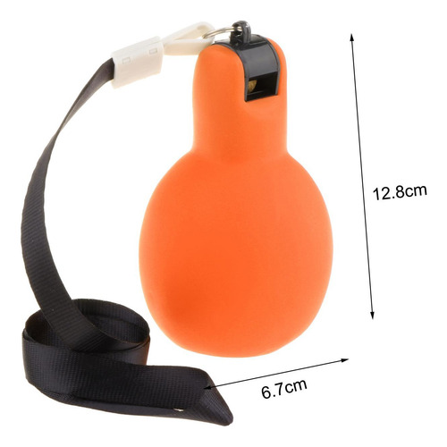 6 Silbatos De Mano Silbatos De Entrenamiento Con Naranja
