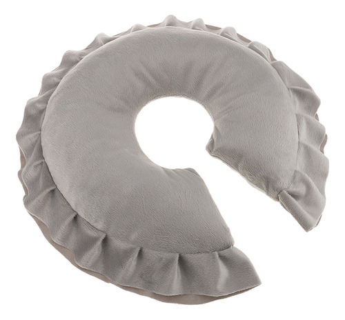 Almohada De Cuello De Viaje Linda Gris