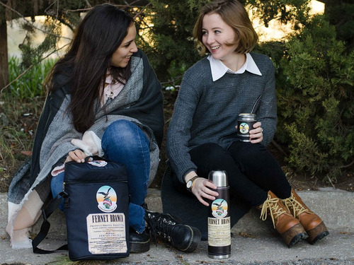 Imagen 7 de 8 de Juego De Mate Completo Fernet Branca Cuero Set Kit Matero