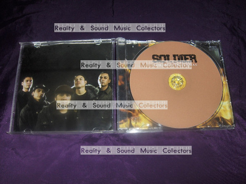 Soldier Forjado En Llamas Cd Hardcore Queretaro De Coleccion (Usado)
