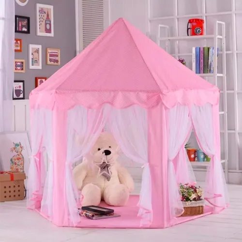 Carpa De Juego Castillo De Princesa Grande Para Ni as Rosa