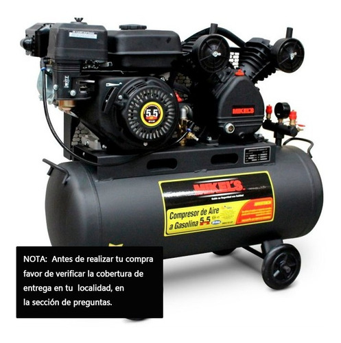 Compresor De Aire 5.5 Hp Motor A Gasolina (60 Lts)