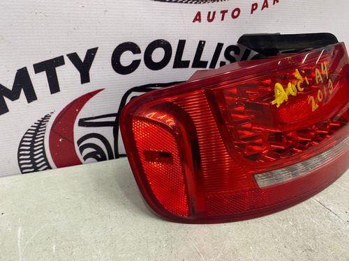 Calavera Audi A4 2009 2010 2011 2012 Izquierdo/conductor Rojo (Usado)