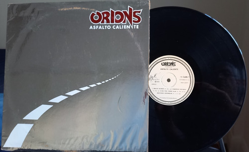 Vinilo Lp Orions - Asfalto Caliente - Exc - Edfargz