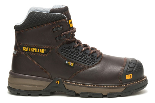 Botin Cat Hombre Excavator Dielectrico 100% Sin Metal 