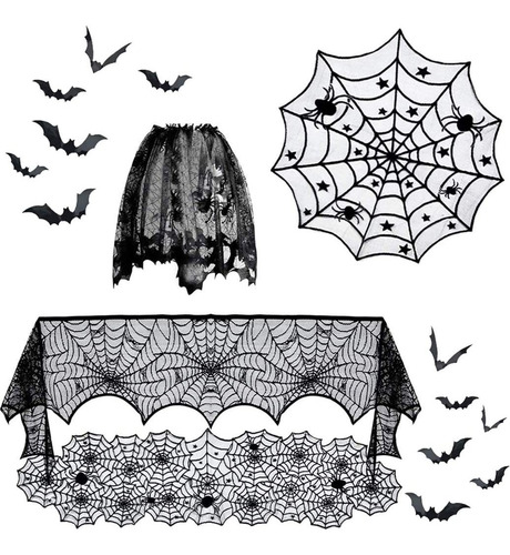 R 2022 5 Pcs De Decoraciones De Halloween Juego De Manteles