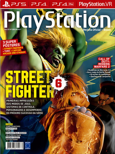 Revista Playstation 299, De Editora Europa. Editorial Europa, Capa Mole, Edição 2022-01-01 00:00:00 Em Português