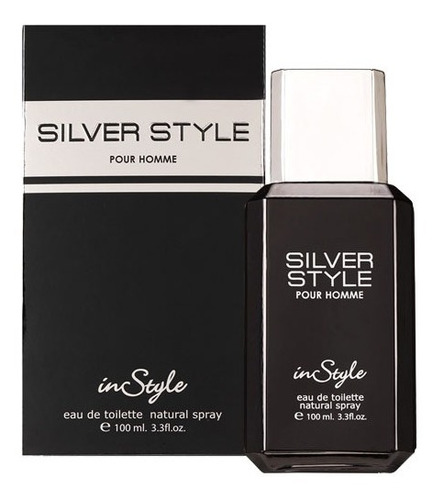 Perfume Masculino Instyle Silver Style Edt 100 Ml