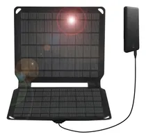 Comprar Flexsolar Cargadores Solares Portatiles De 10 W 5 V Usb Pequ