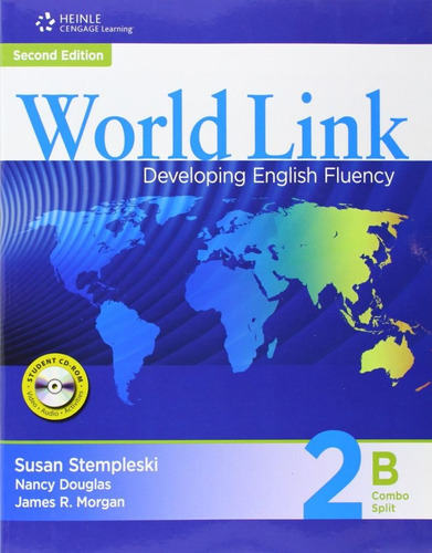 World Link 2nd Edition Book 2: Combo Split B, de Stempleski, Susan. Editora Cengage Learning Edições Ltda., capa mole em inglês, 2010