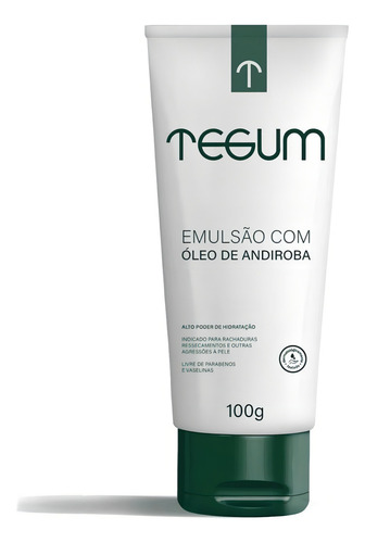 Tegum Emulsão Com Óleo De Andiroba 100gr