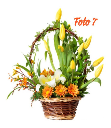 Imagen 7 de 12 de Tulipanes En Arreglos Florales