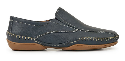 Mocasin Hombre Cuero Briganti Alpargata Casual - Hcal00703