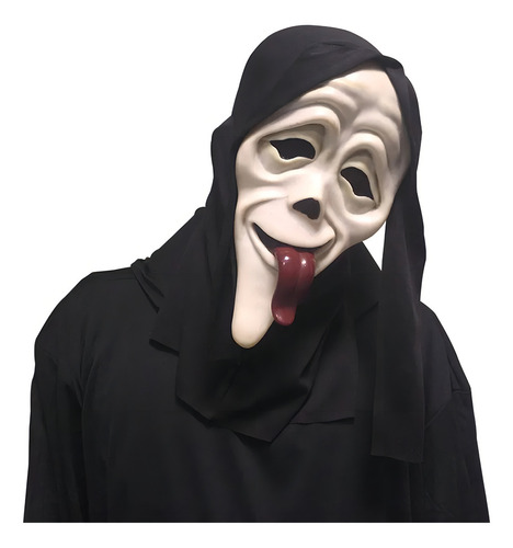 Scream - Scary Movie Mascara Ghostface Cosplay 04 Color Blanco