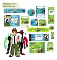 Comprar Kit Imprimible Ben10 3x1 Candy Bar Ben 10