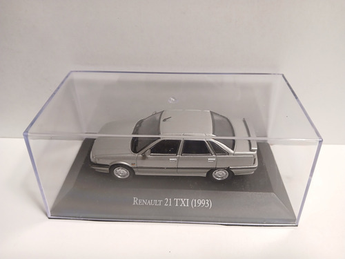 Autos Inolvidables Argentinos Salvat 1.43 + Tapa De Acrílico Renault 21 Txi 1993
