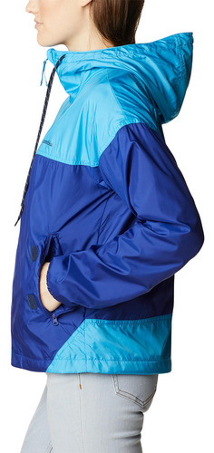 Cortaviento Mujer Flash Challenger Azul