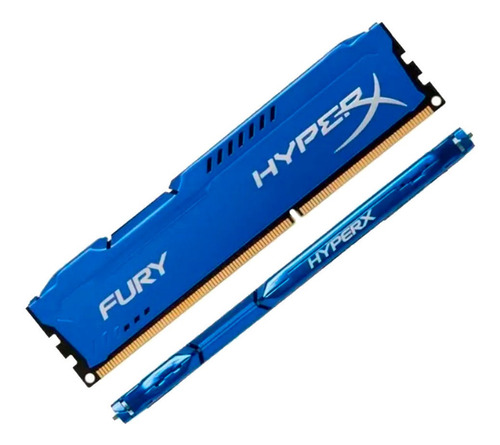 Imagen 6 de 6 de Memoria Ram Dimm Kingston Hyperx Fury Ddr3 4g 1866 Mhz /v