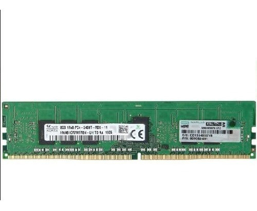 Hpe 8gb 1rx8 Pc4-2400t-rd1-11 Ddr4 (805347-b21)