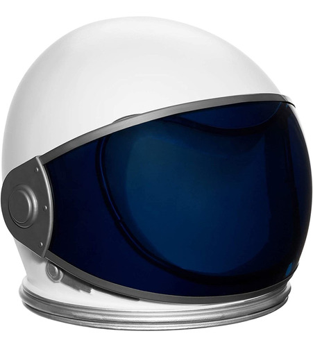 Spirit Halloween Astronauta Casco Blanco, Blanco, Talla Únic