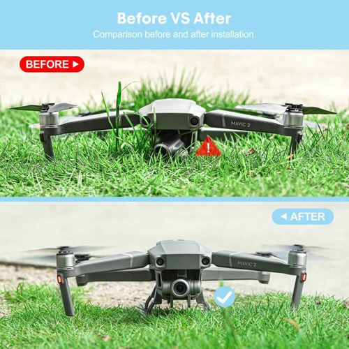 Trem De Pouso Dobrável Para Drone Dji Mavic 2 - Startrc