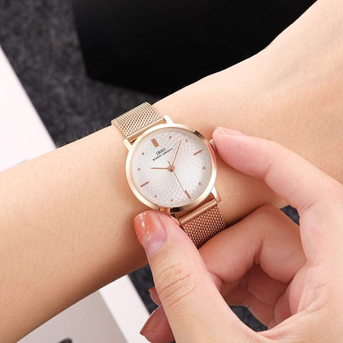 Relojes Con Banda De Acero Inoxidable Para Mujer Relojes De