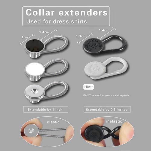 Extensores De Cuello Elástico De 18 Piezas, Cinturón De