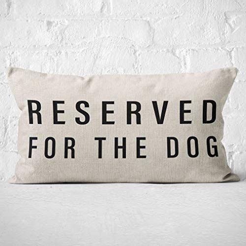 Funda De Almohada Reservada Perro, Funda De Cojín Rese...