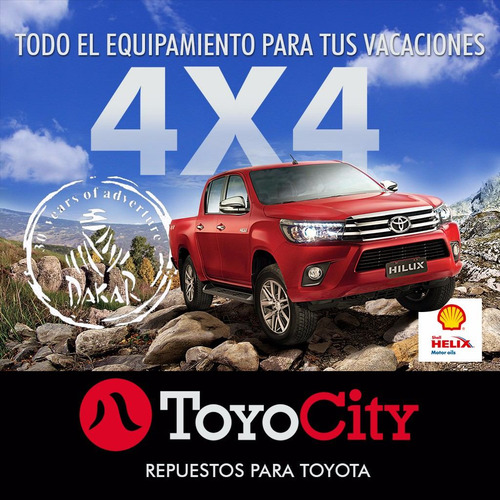 Faro Trasero Para Toyota Hilux 2012/2015 Tyc