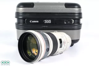 Telefoto Canon-ef-300mm-f-2.8-l-is-usm-lens Usado