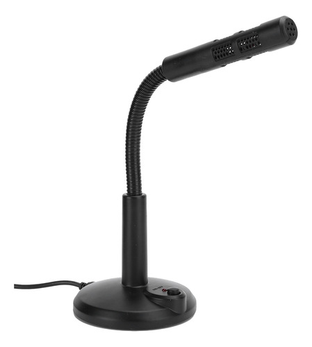 Microfone Usb Com Mangueira Ajustável Desktop Computer Pc Li