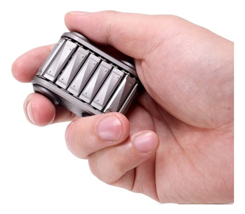 Juguetes Antiestrés Metálico Fidget Tank Spinner Engranaje