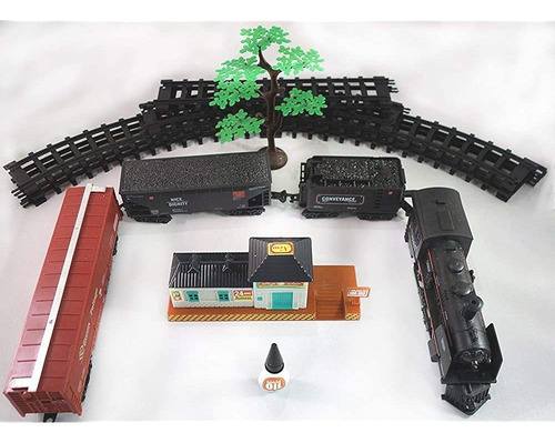 Imagen 4 de 6 de Rey De Ferrocarril Eléctrico Vapor Locomotora Tren Clásico