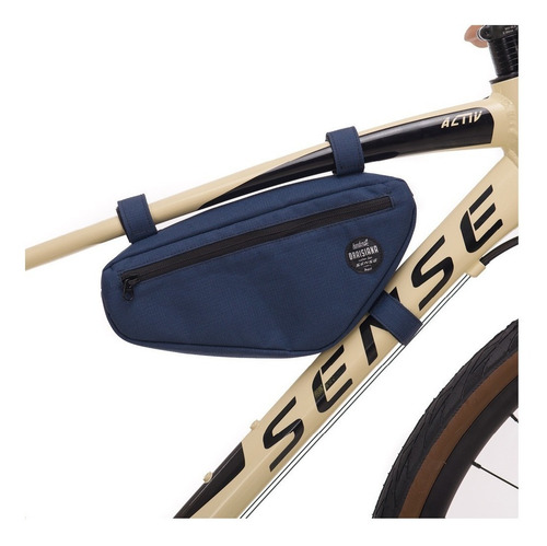 Imagem 4 de 5 de Bicicleta urbana Sense Activ 2021/22 2021 aro 700 L 27v freios de disco hidráulico câmbios Shimano Altus M2000 cor creme